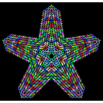 Prismatic Perforated Star