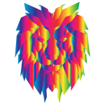 Prismatic Polygonal Lion Face 2