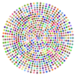Prismatic Radial Dots 7