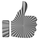 Prismatic Radial Thumbs Up 5