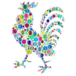Prismatic Rooster Circles 4
