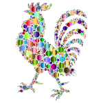 Prismatic Rooster Circles 5