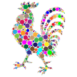 Prismatic Rooster Circles