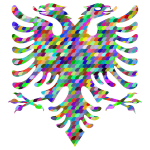 Prismatic Scales Double Headed Eagle