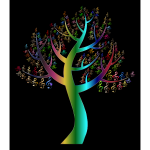 Prismatic Simple Clef Tree Variation 2