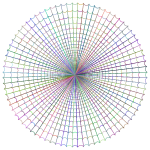 Prismatic Spiderweb Vortex Variation 2 No Background