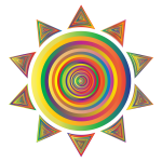 Prismatic Sun Icon