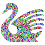 Prismatic Tiled Swan3