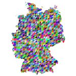 Prismatic Triangles Germany Map