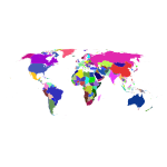 Prismatic World Map