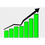 Profit Chart Curve Vector