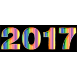 Psychedelic 2017 Typography Enhanced