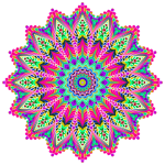 Psychedelic Geometric Star 3