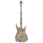 Psychedelic Tiled Guitar