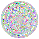 Circular shape with graphic filter