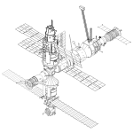MIR space station