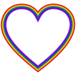 Rainbow Heart 5