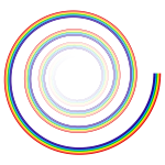 Rainbow Spiral