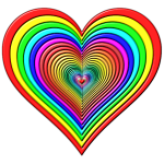 Rainbowrific Heart Enhanced
