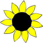 Yellow flower image