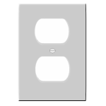 Receptacle cover vector drawing