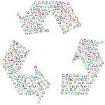 Recycling Sign Fractal Prismatic