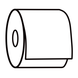 Roll of toilet paper I