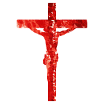 Ruby crucifix