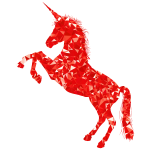 Ruby Unicorn Silhouette