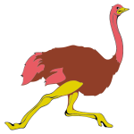 Running Ostrich