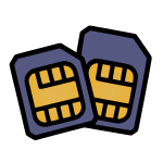 Two SIM cards