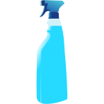 Spray bottle vector illustration