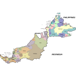 Sabah Sarawak Parliamentary Map