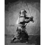 Samurai with sword 2016122029