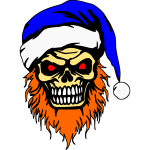 Santa's skull 2