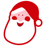 Santa's head sketch