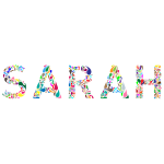 Sarah Typography