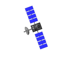 Satelite vector image