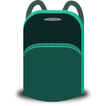 School bag vector image