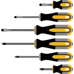 Different screwdrivers