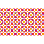 Seamless groovy geometry vector pattern