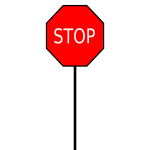 Vector Graphics Of Traffic Sign For Local Objectives In Cities Free SVG