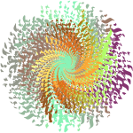 Colorful vortex design