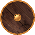 Wooden shield