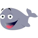Funny whale