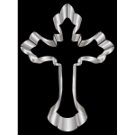 Silver Ornate Cross