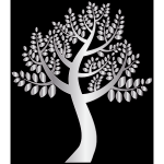 Simple Silver Tree