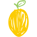 Sketched lemon