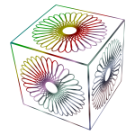 Spirograph Cube