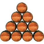 Stack Of Barrels